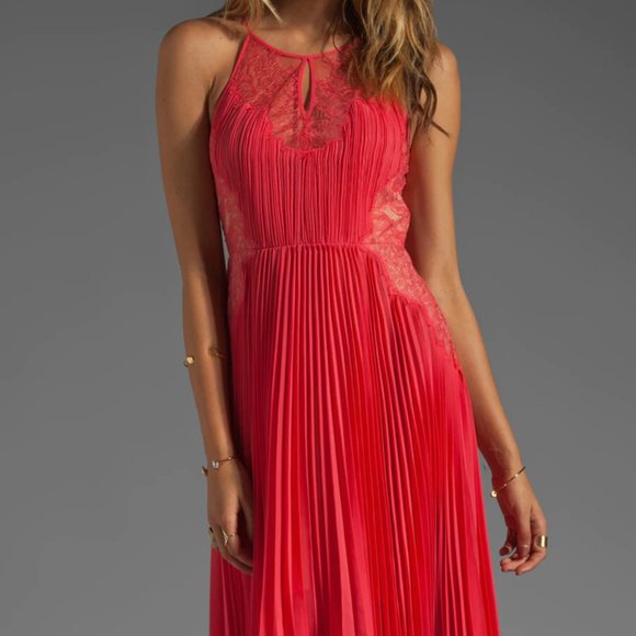 BCBGMaxAzria Mina Pleated Dress (NWOT) - Picture 6 of 16